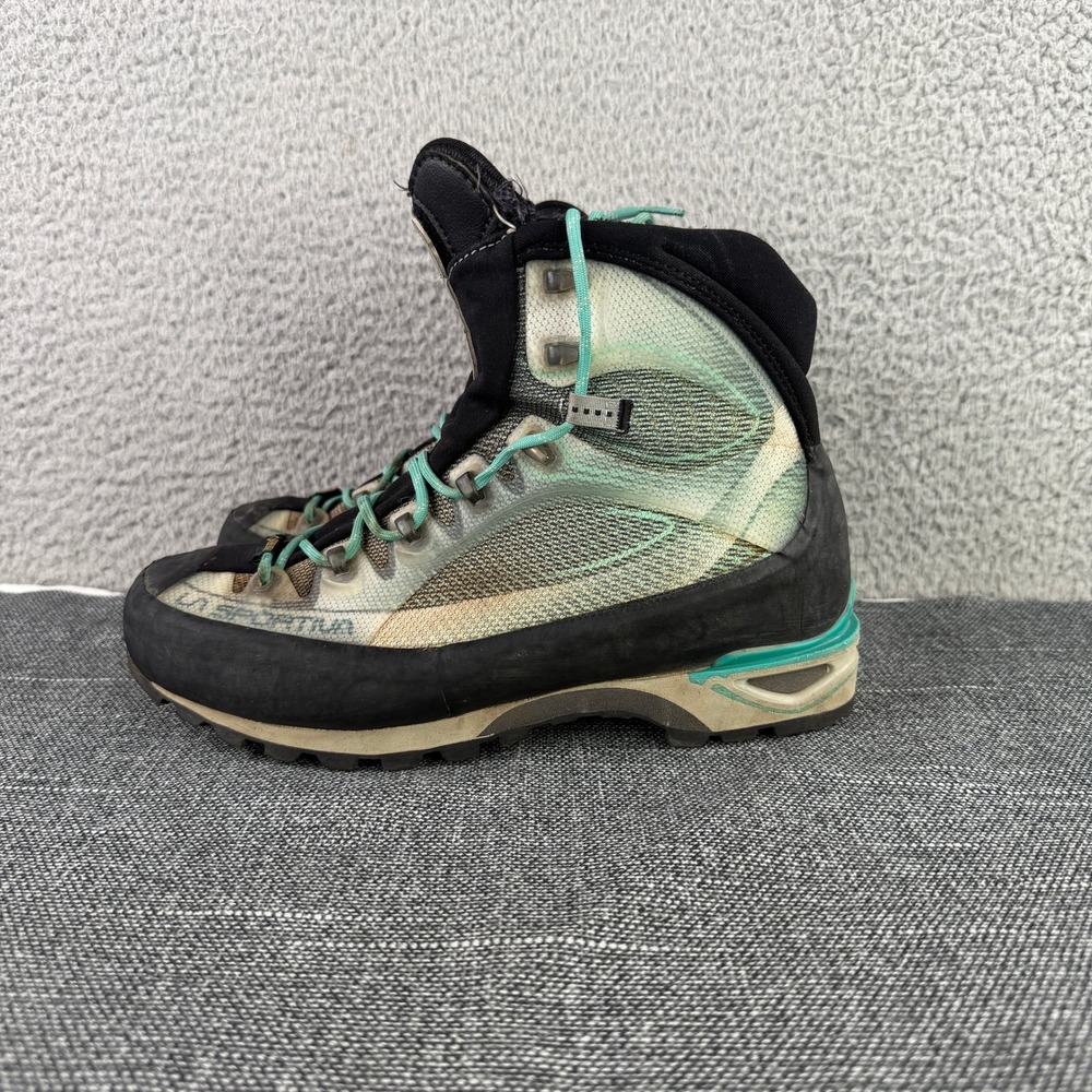 La Sportiva Trango Cube GTX Boots Women 8 Green Black Mountaineering Hiking